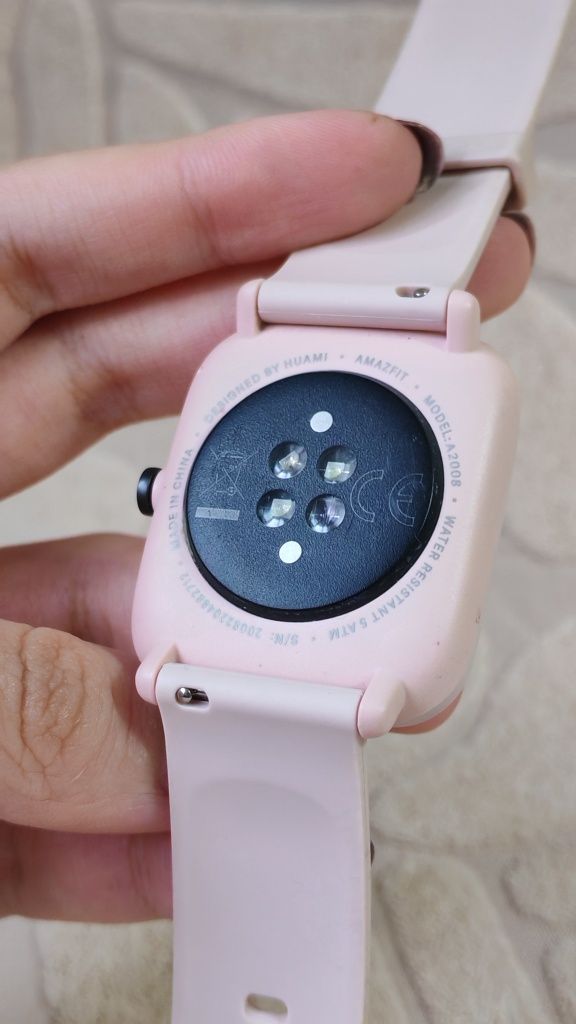 Часы Amazfit Bip U PRO розовые