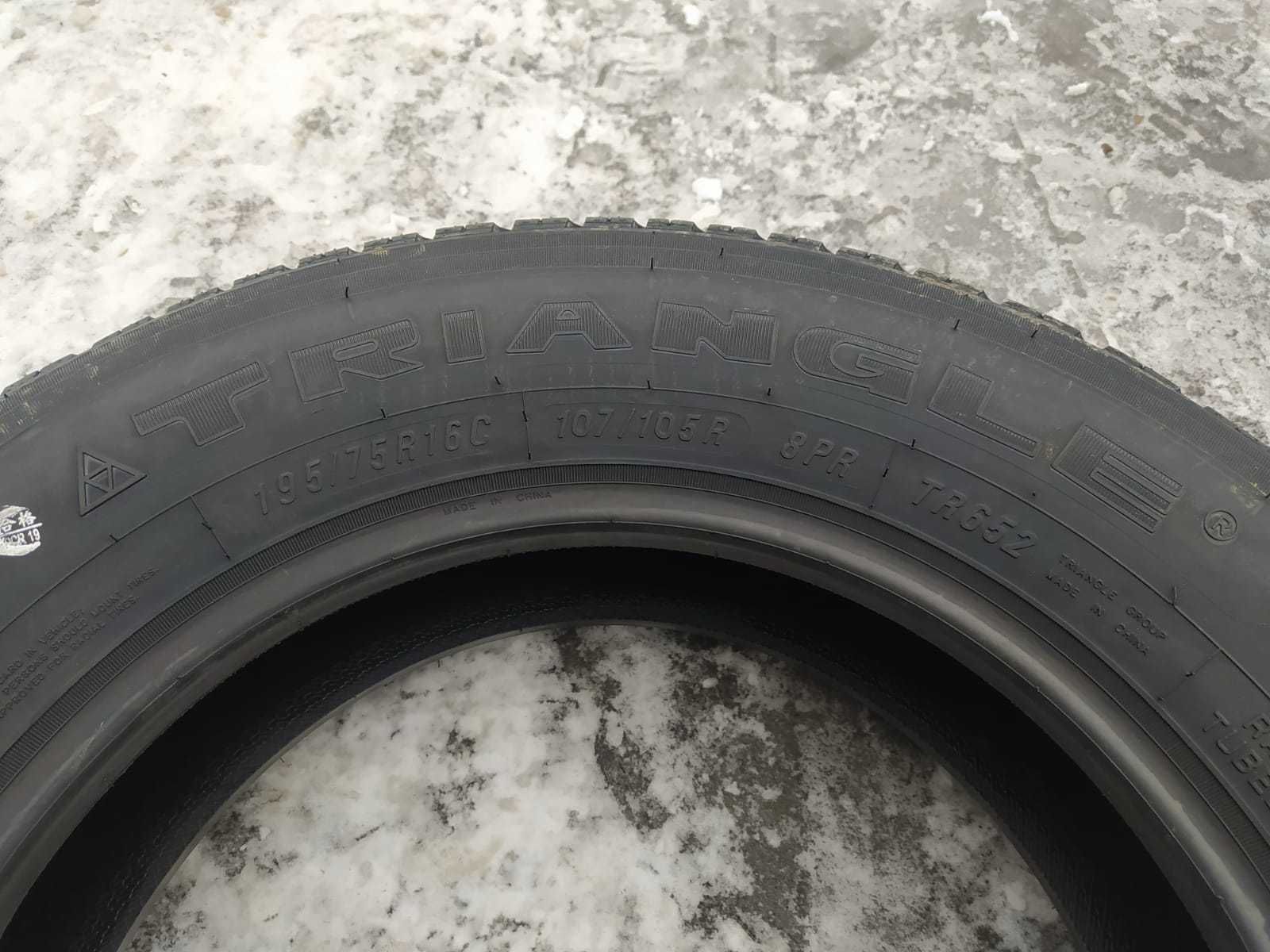 Шины в Алматы 195/75R16C Triangle TR652 (107/105R)