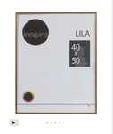 Рама 40х50 см Inspire Lila