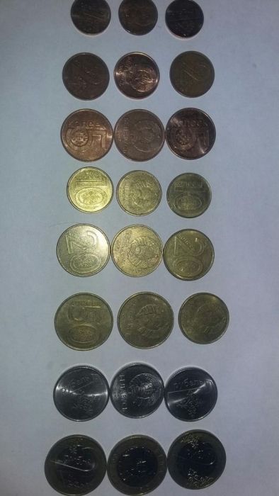 Монеты Беларусь 1коп+2 коп+5 коп.+10коп.+20коп.+50копеек+1рубль+2рубля