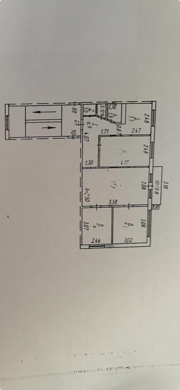 Продам квартиру  4- х комнатную
