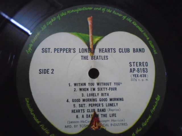 винил Beatles* – Sgt. Pepper's Lonely Hearts Club Band