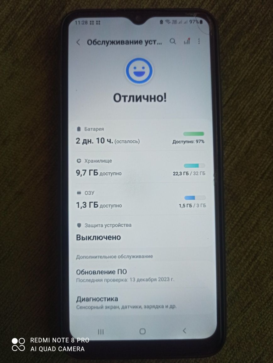 Samsung A02s 3/32 gb в отличном состоянии