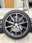 Продам титановые диски R 18. 5/100 с резиной