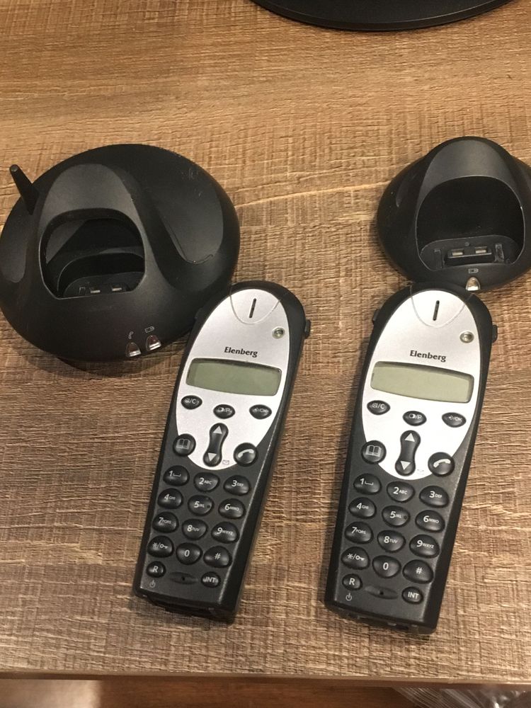 Радиотелефоны Panasonic и Elenberg