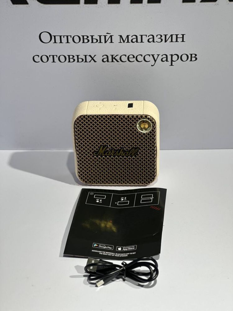 Новый Блютуз колонка безпроводной Маршалл стильном корпусе!