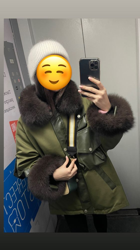 Стильная парка на зиму!!