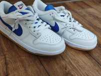 Кроссовки Nike SB Dunk Low white blue