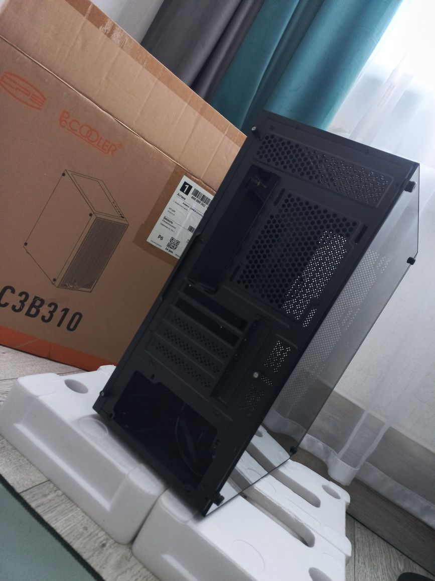 Продам продуваемый корпус PCCooler C3 B310 в черном цвете!