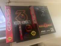 Продаю лот Mortal Kombat для Sega Genesis оригинал. 1,2,3 часть