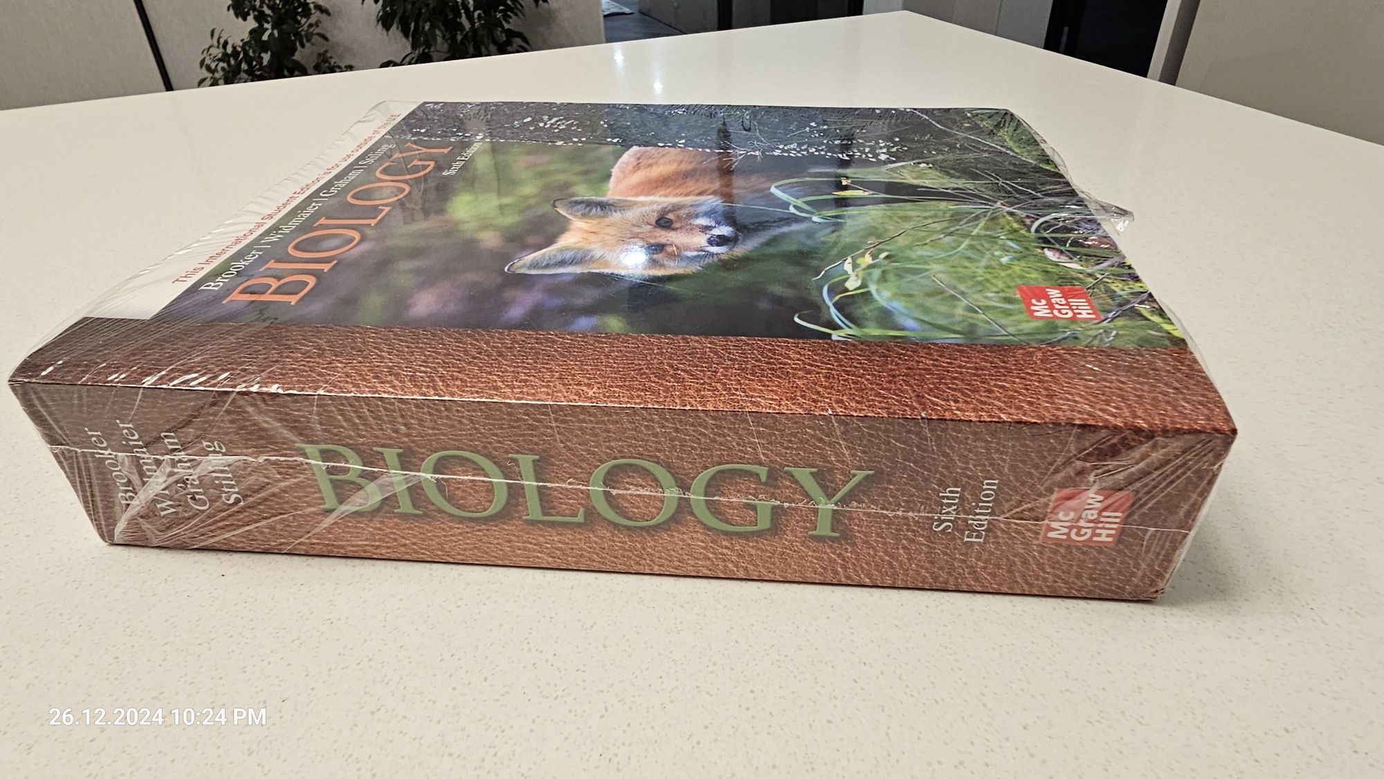Biology (Brooker/Widmaier/Graham/Stiling) 8th Edition - Original book