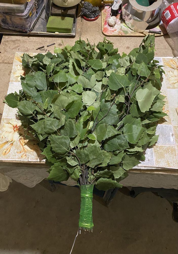 Продам свежие берёзовые веники