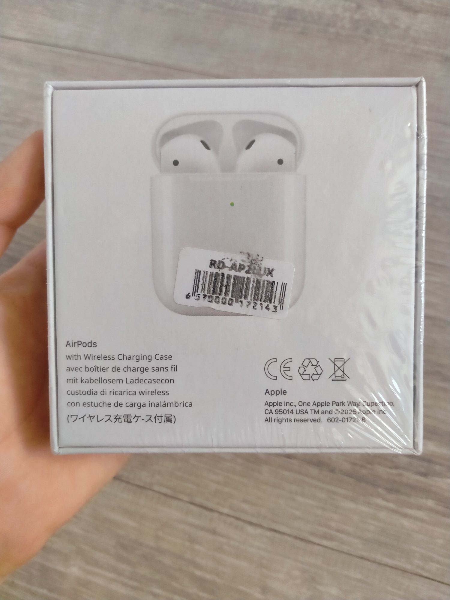 Беспроводные наушники Airpods 2, оригинальные