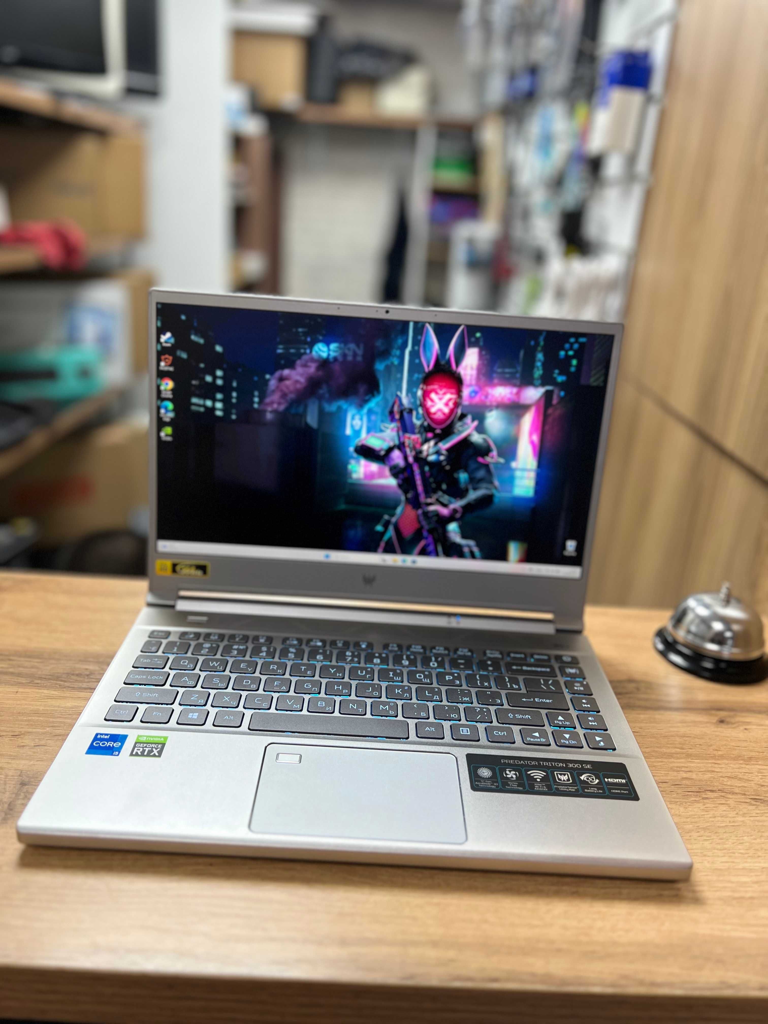 Компактный Игровой ноутбук ACER Triton в рассрочку город Алматы