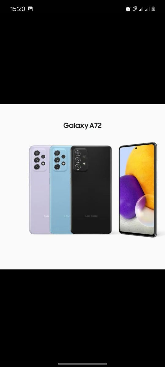 Samsung a72 256 gb