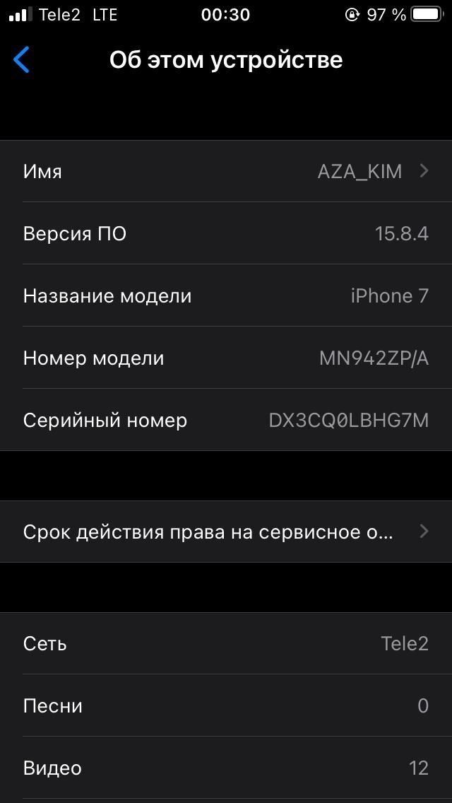 Айфон7 128гб идиял составная