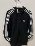 Adidas зип худи черное