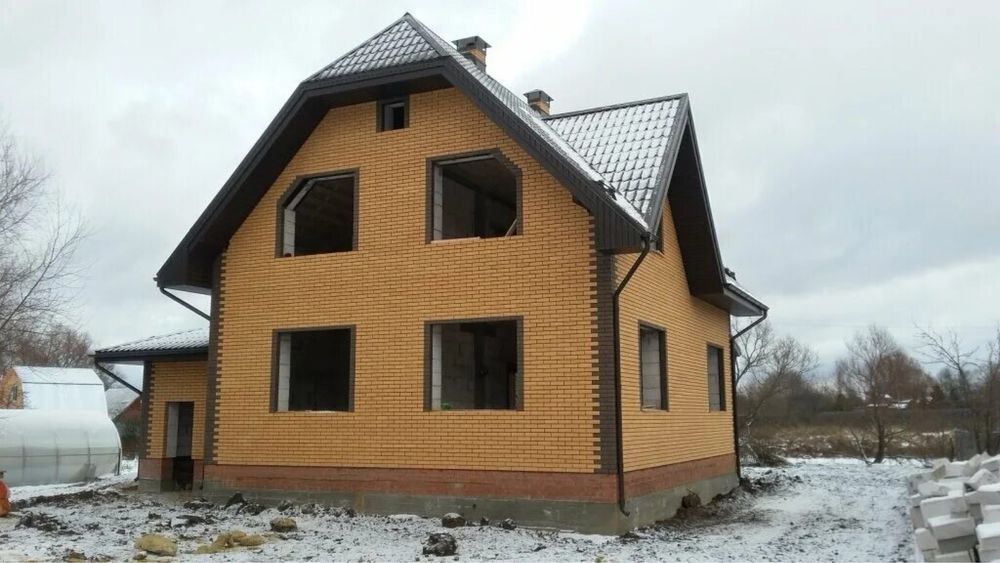 Кирпич обицовачный. Солома половинка