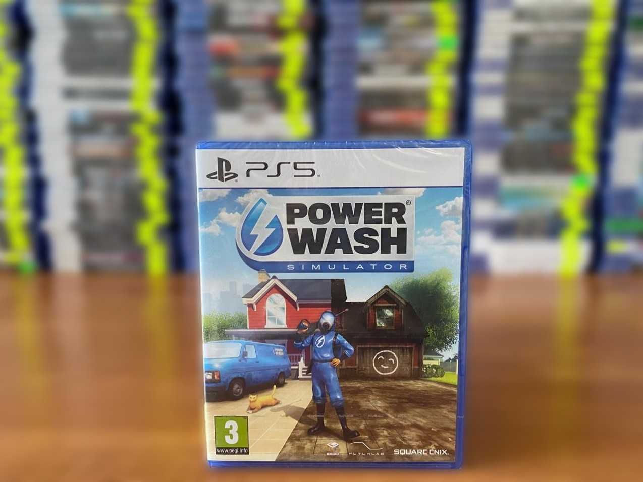 НОВЫЙ PowerWash Simulator PS5/ Симулятор Мойки Пс5 Много Игр