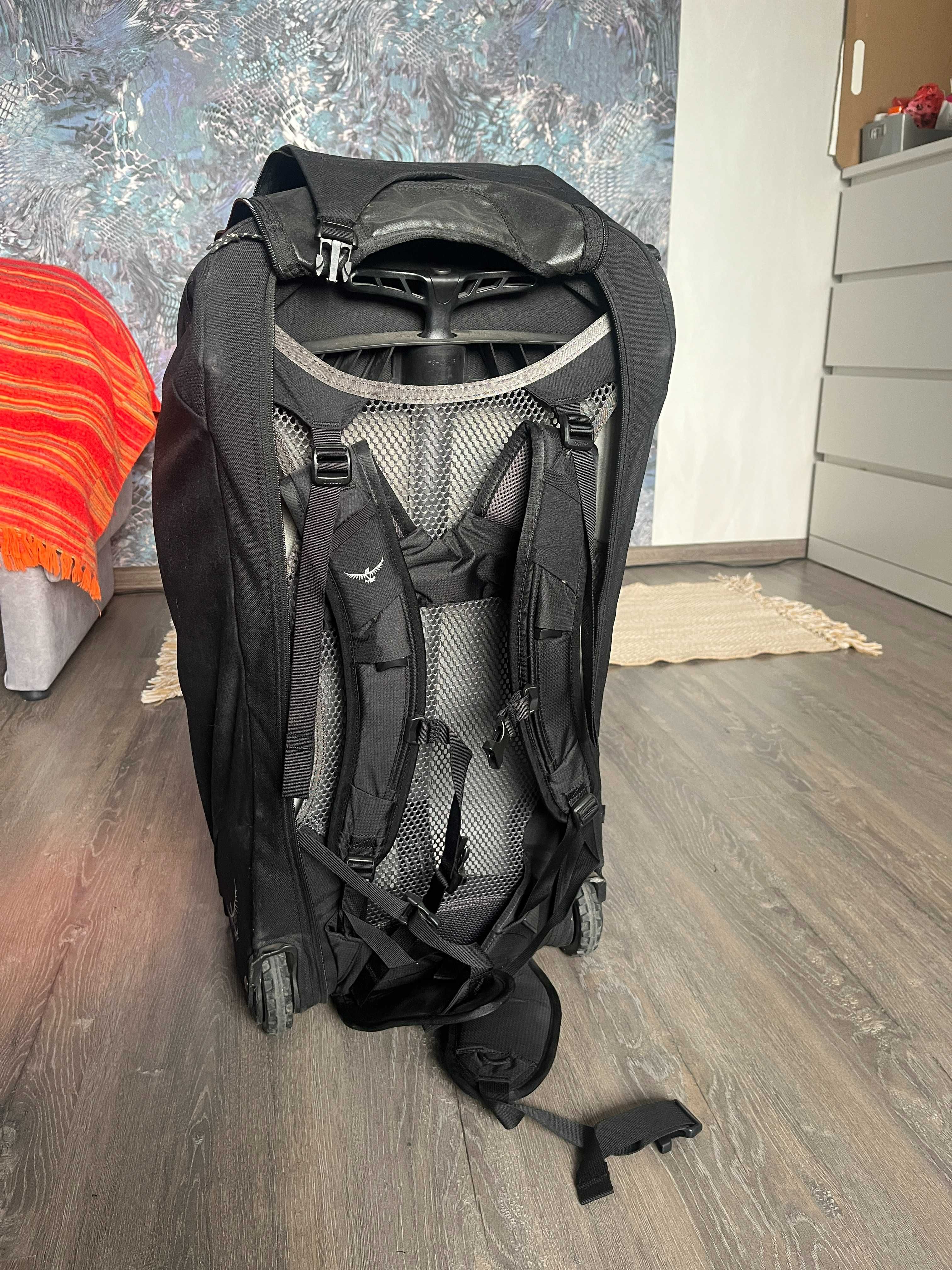 Сумка-рюкзак на колесах Osprey Farpoint Wheels Bag Travel Pack 65L