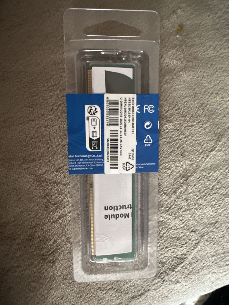 DDR3 4gb 1.5V Оперативная Память ОЗУ