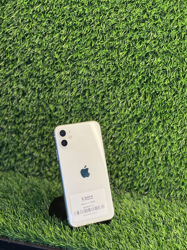 Iphone 11 white 128GB 98%