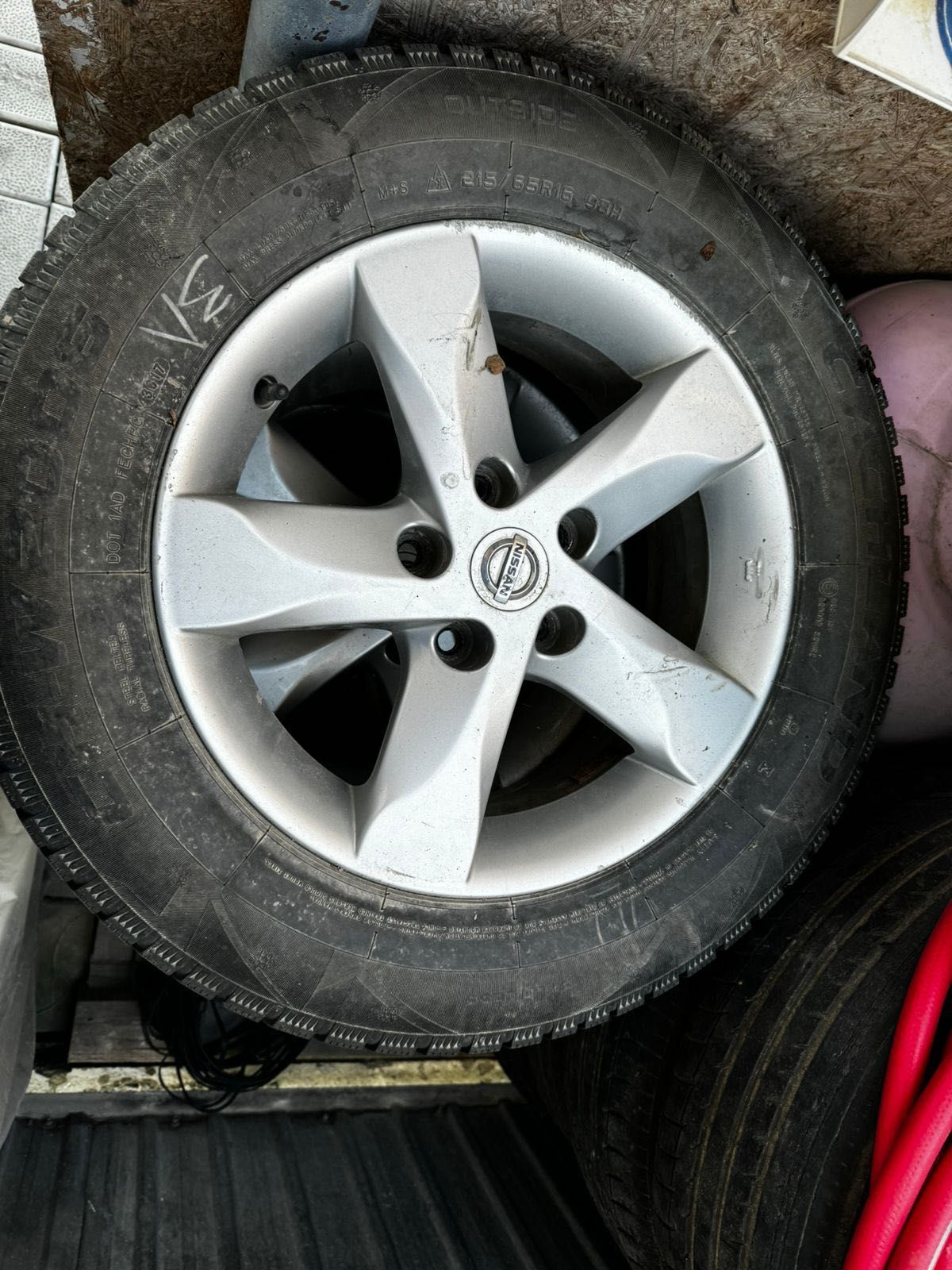 Зимние автошины на Qashqai