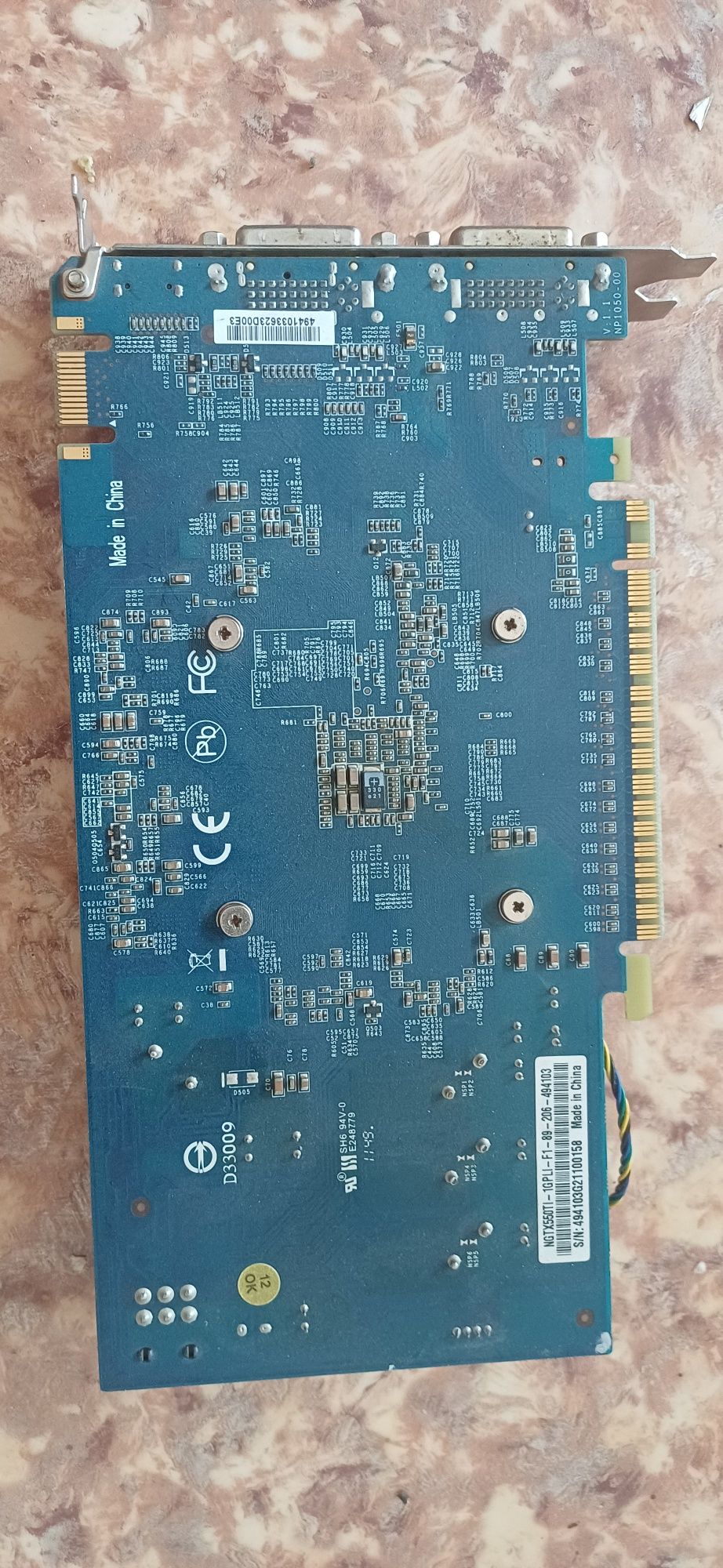 Видеокарта 550 ti 1gb