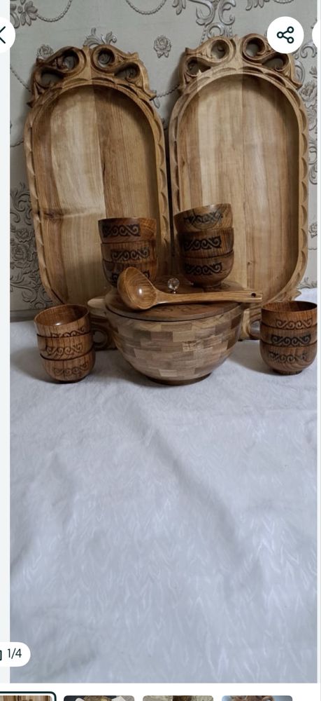 Корпе , стол , посуда , астау , национальные посуда ,аренда