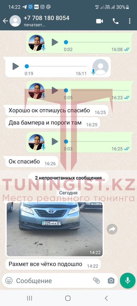 Обвес и пороги - тюнинг SE на Тойота Камри 40 45, Toyota Camry