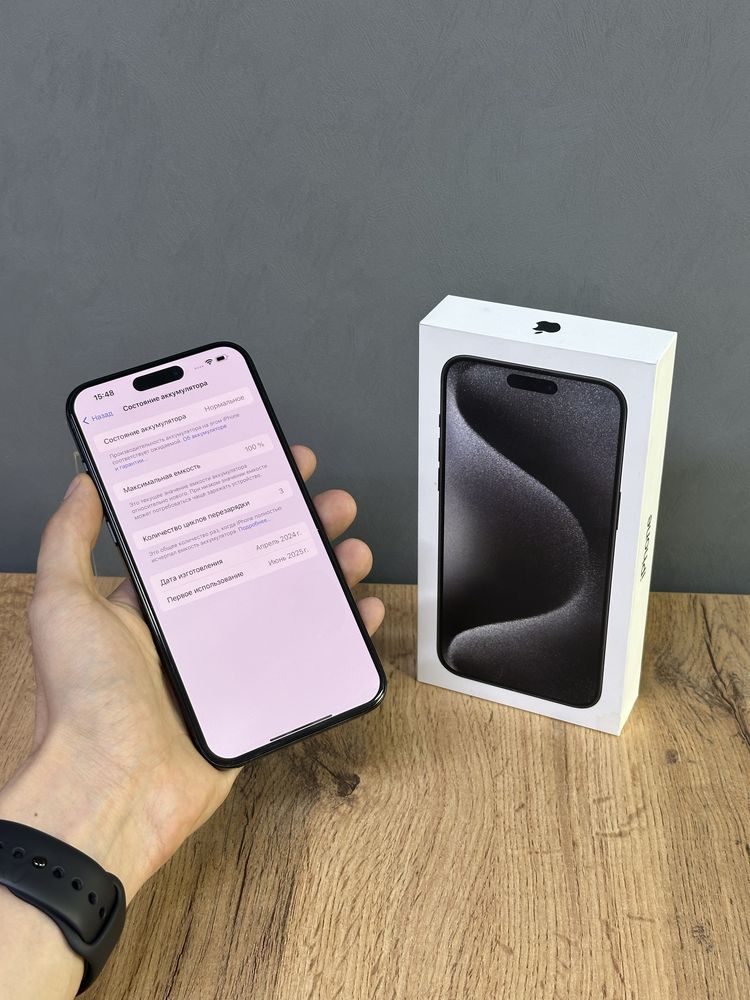 Iphone 15 Pro Max 256 GB 100% 3-цикл | Mobile Zone