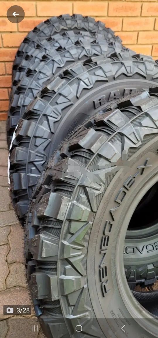 285/75R16 Radar RT + усиленные шины