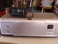 принтер HP Fotosmart 8053, струйный с блоком питания  без драйверов