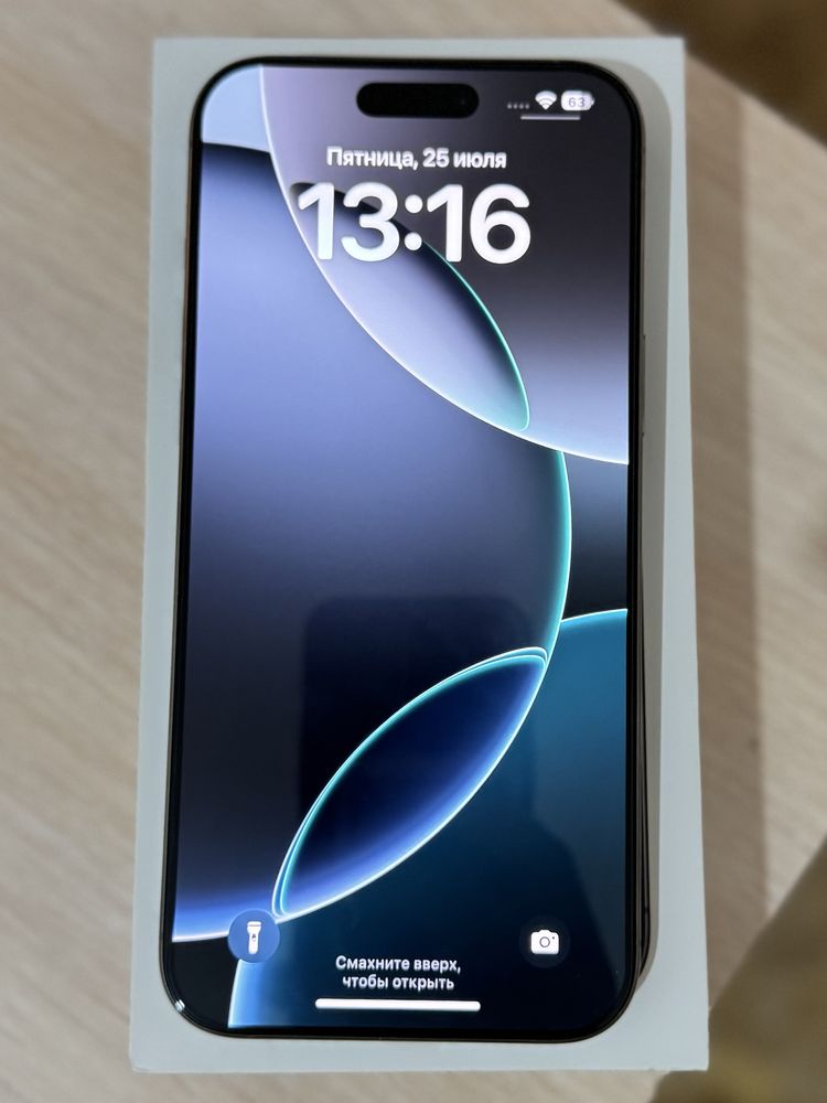 iPhone 16 Pro Max | Новый | 100% ёмкость батареи