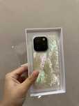 Красивый чехол на iphone 14 pro жемучина