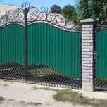 Продам ворота с забором