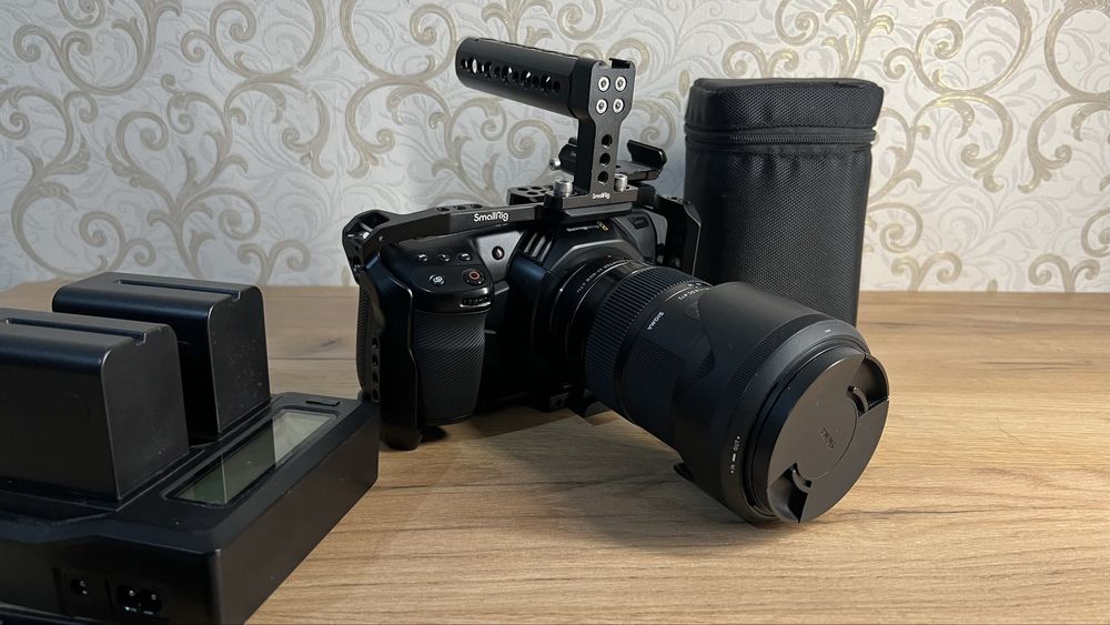 Blackmagic pocket cinema camera BMPCC 4k