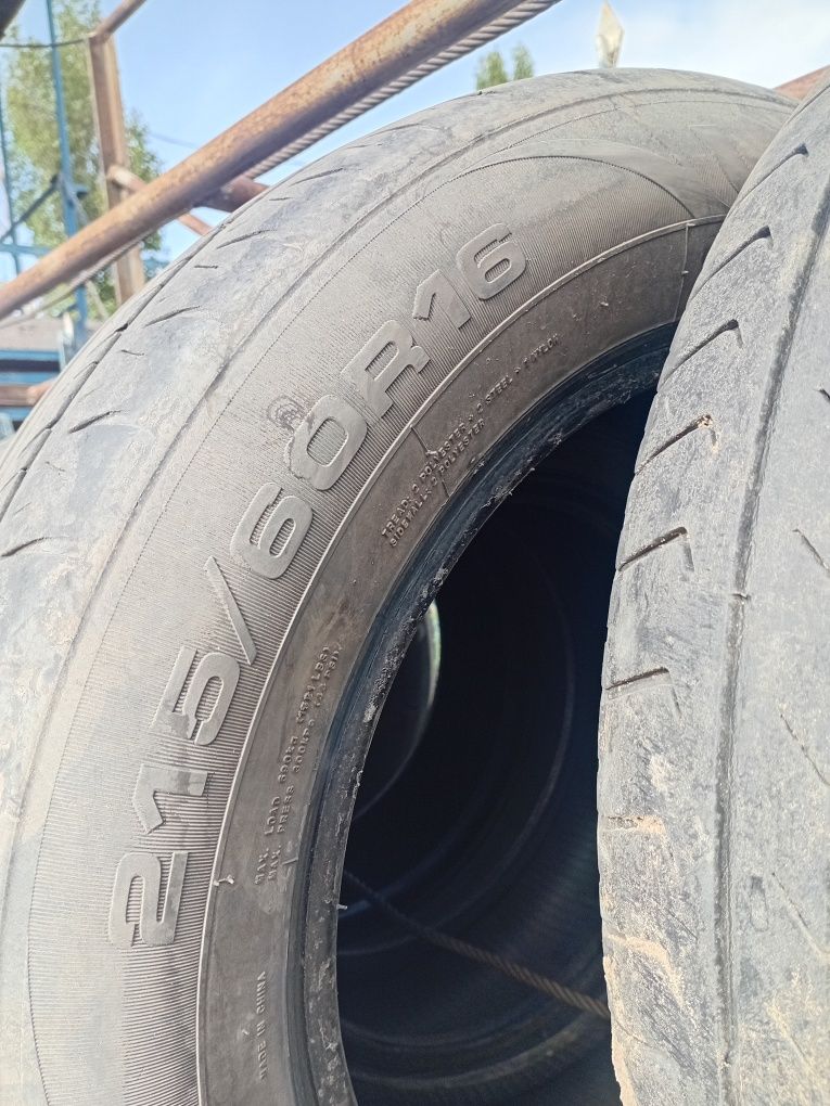 Продам шины комплект 215/60/16
