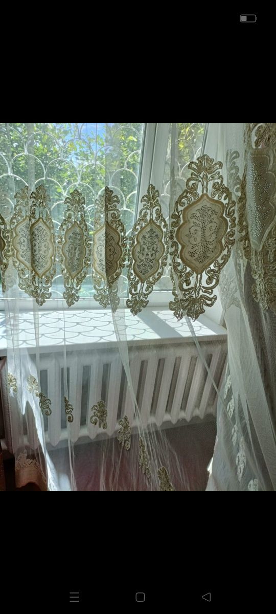 Продам шторы и тюль в хорошем состоянии