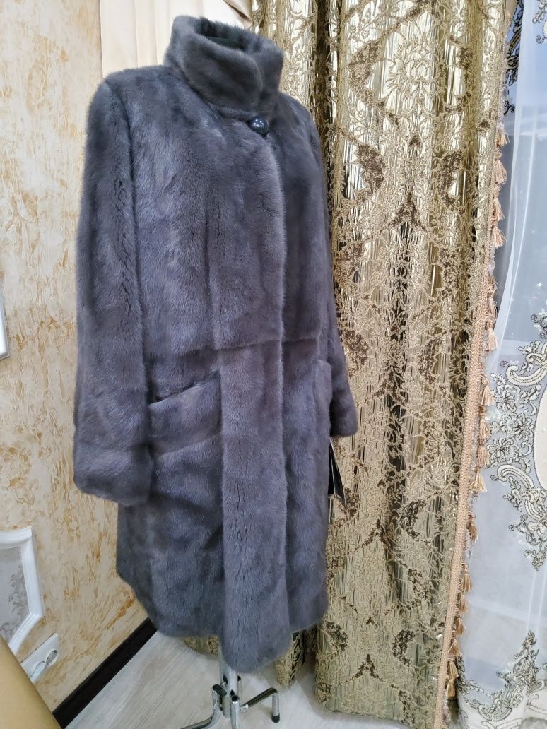 Норковая Шуба,Новая,Греция,Шикарный мех ,Супер качество,фирма ARABESKA