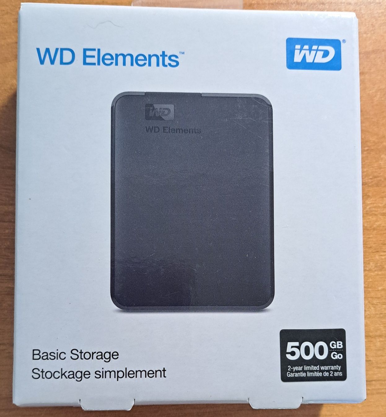 Внешний накопитель Western Digital WD Elements Portable 500 GB