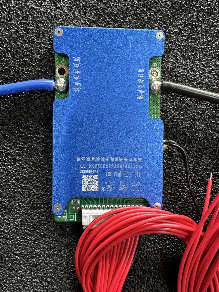 BMS платы 13s 16s 20s 30a 60a 80a с балансировкой