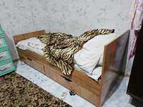 Кровати с ящиками и матрасом 1.5 спальный