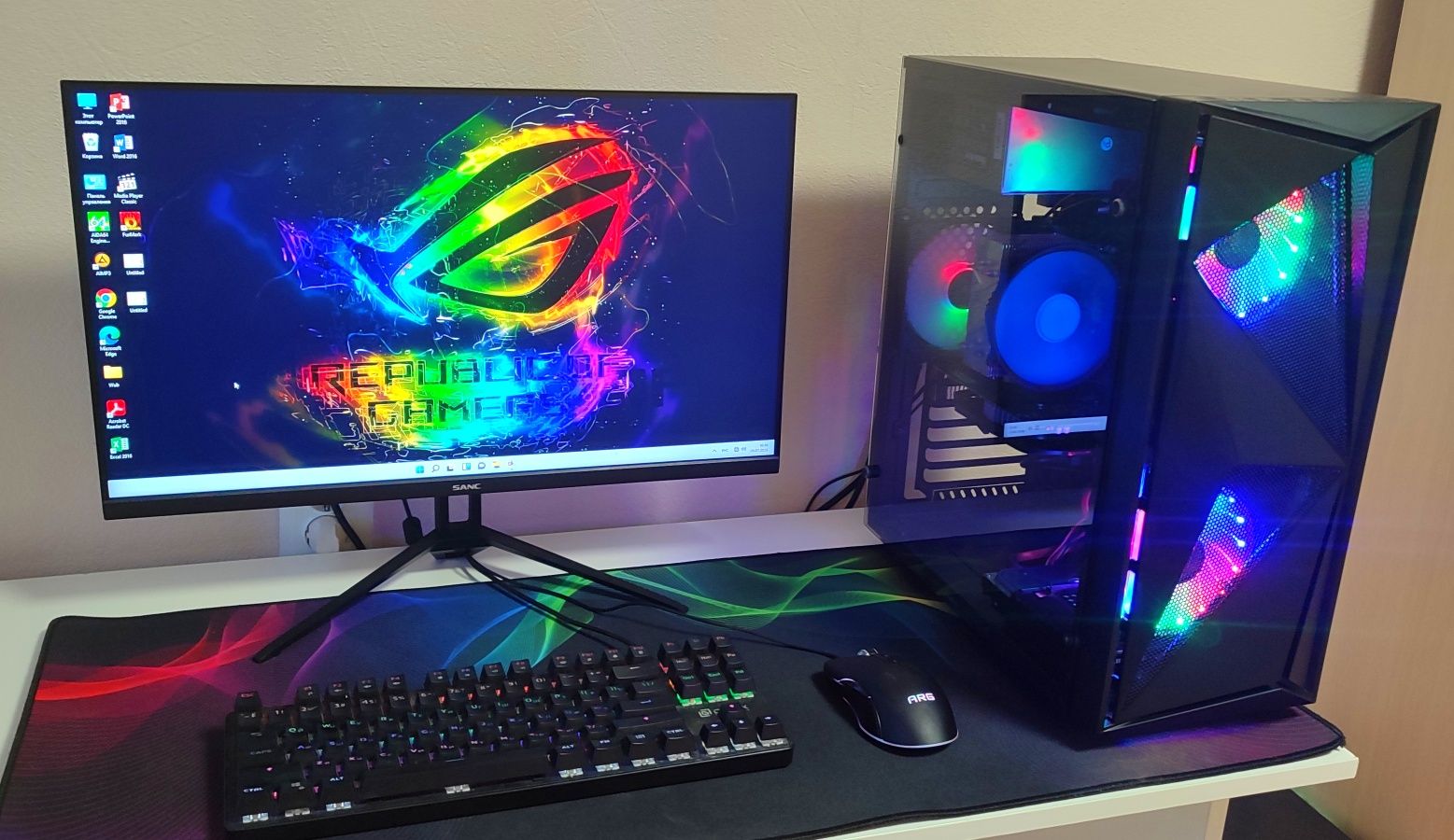 Мощный Компьютер ПК i5 11400 | 16GB | GTX 1650 DDR5 | SSD +HDD