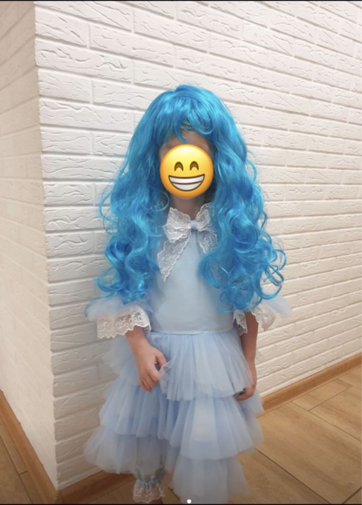 Кастюм мальвины на 2-6 лет