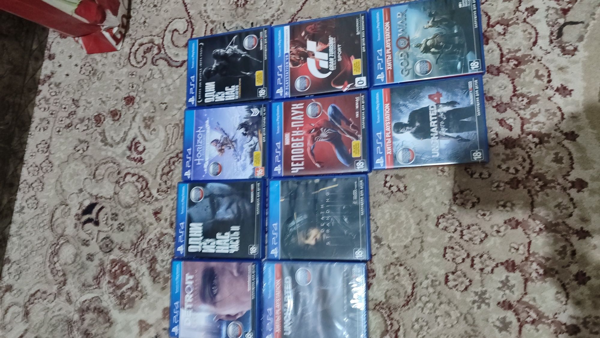 PS4 ойындар сатылады