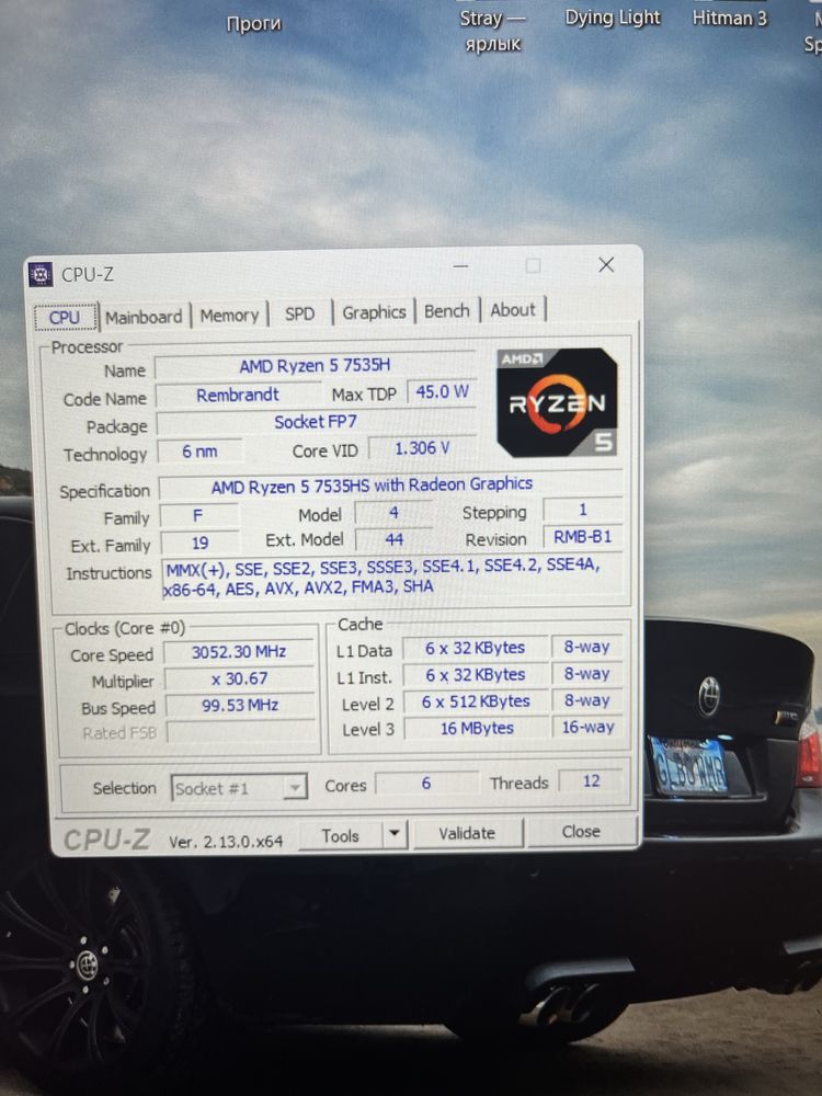Acer Nitro V15-Ryzen5-7535hs-RTX4050 6gb -32gb ddr5-1tb ssd m2