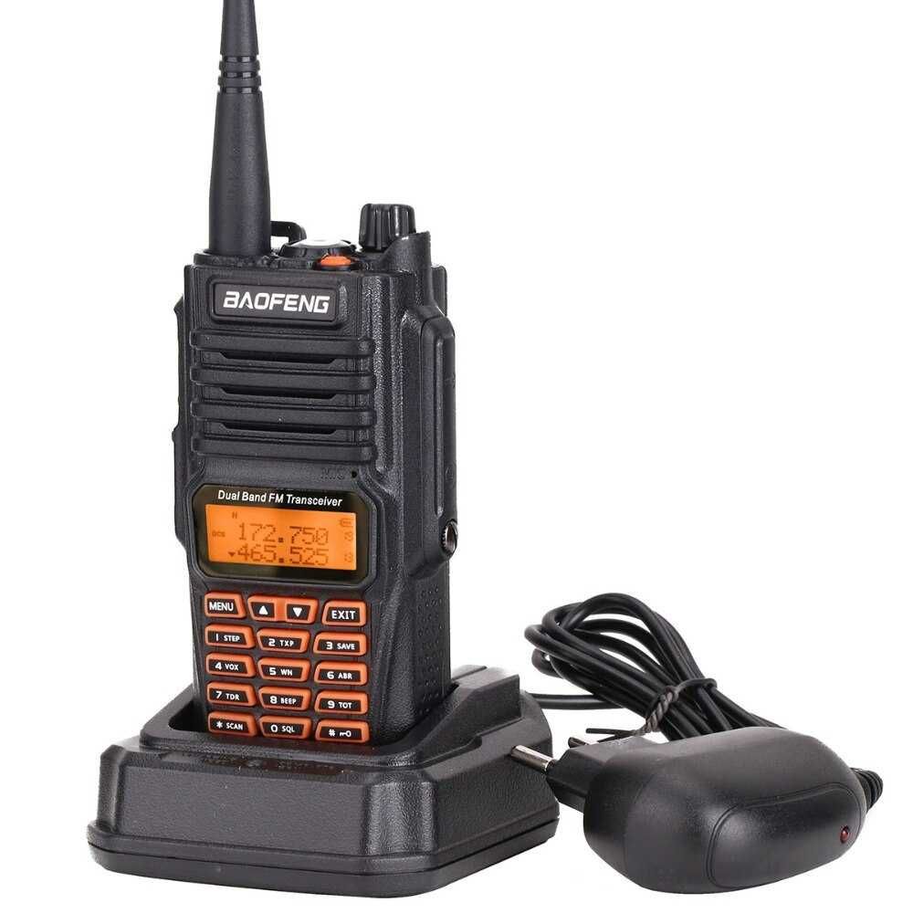 Портативная рация BaoFeng UV-9R Plus, водонепроницаемая, 10 Вт