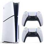 Playstation 5 с двумя Джостикками и играми