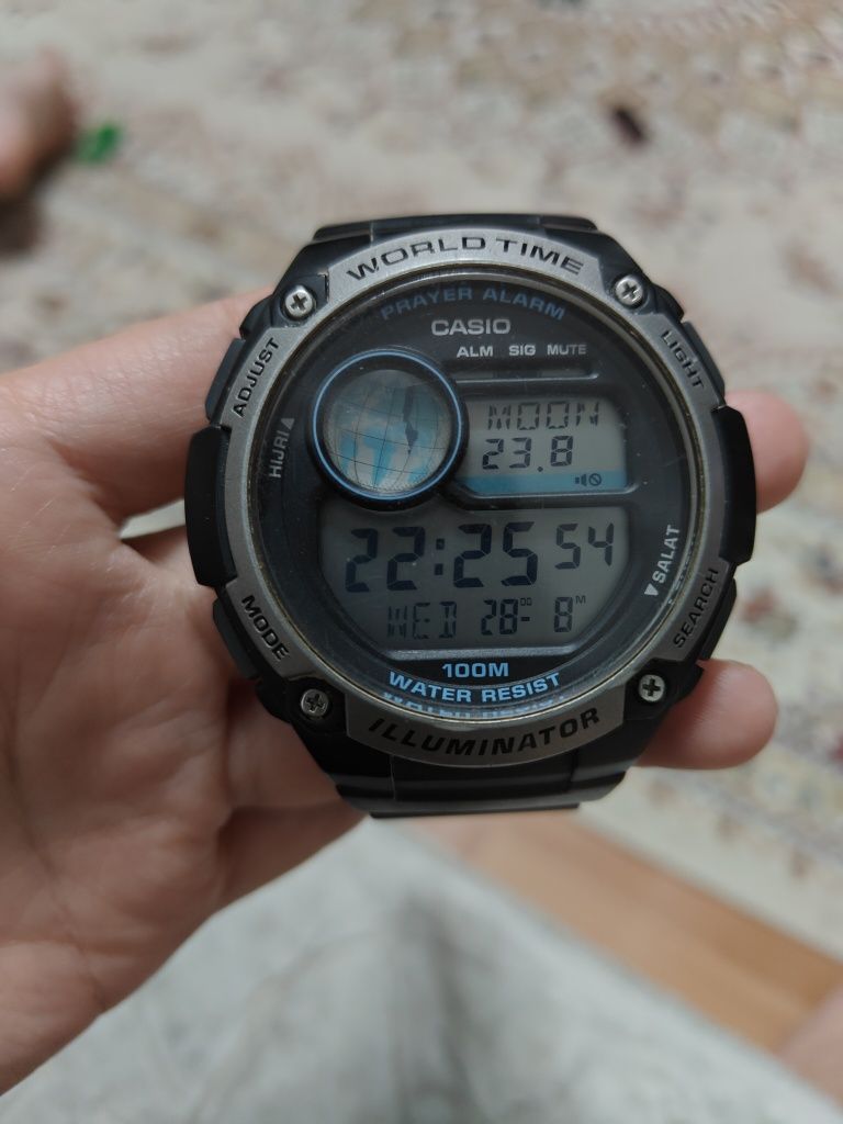 Casio мусульманские часы